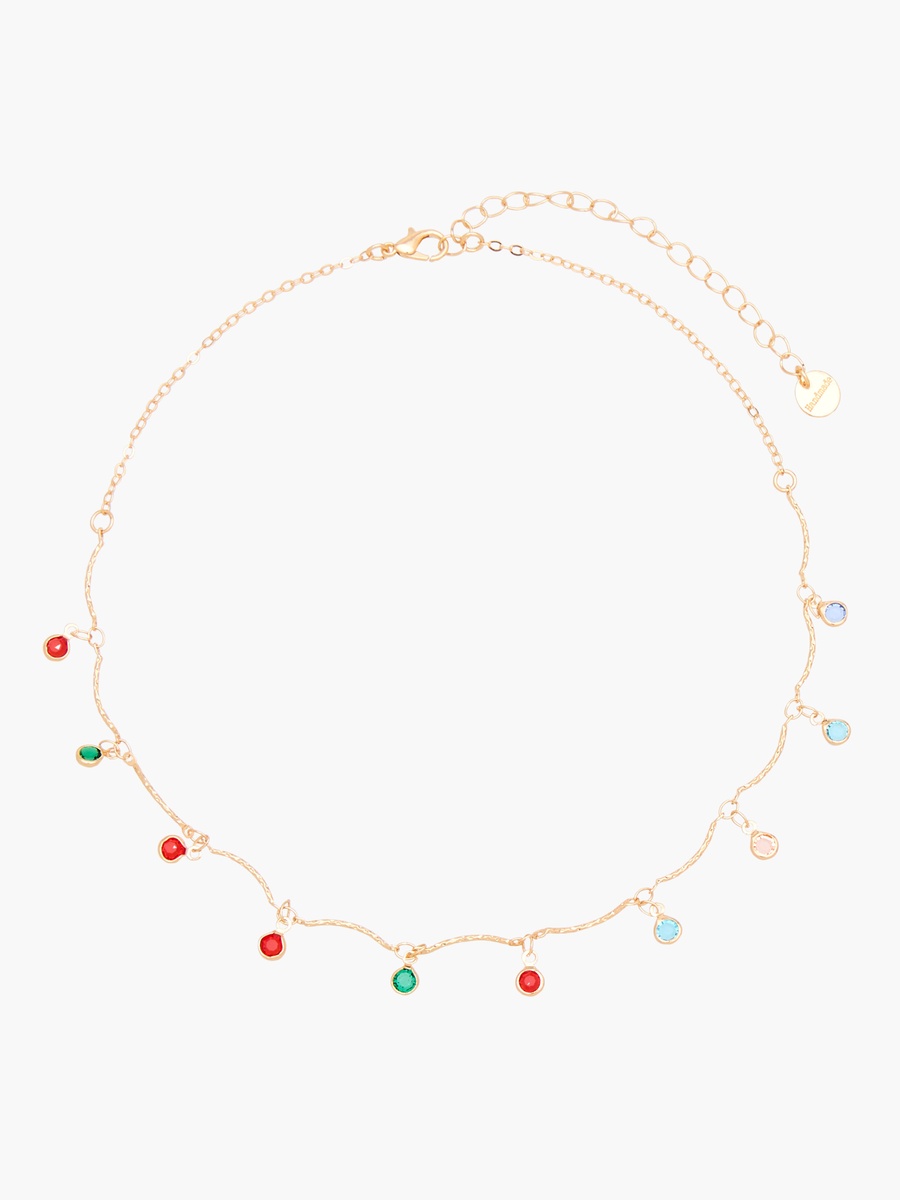 Pack of 3 Gold Tone Necklace with Assorted Design