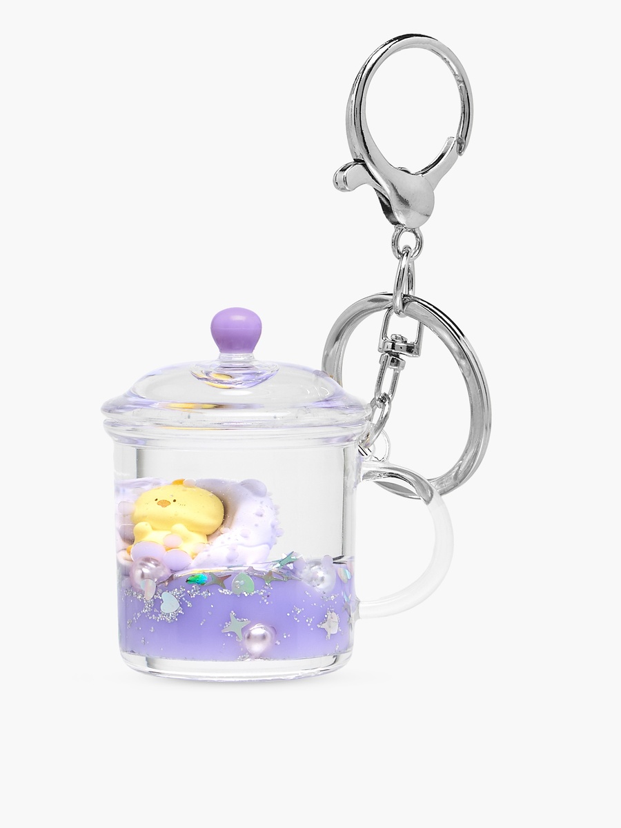 Charm Accent Keyring with Lobster Hook