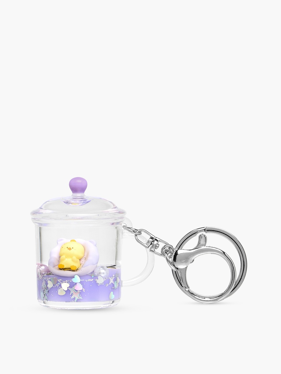 Charm Accent Keyring with Lobster Hook