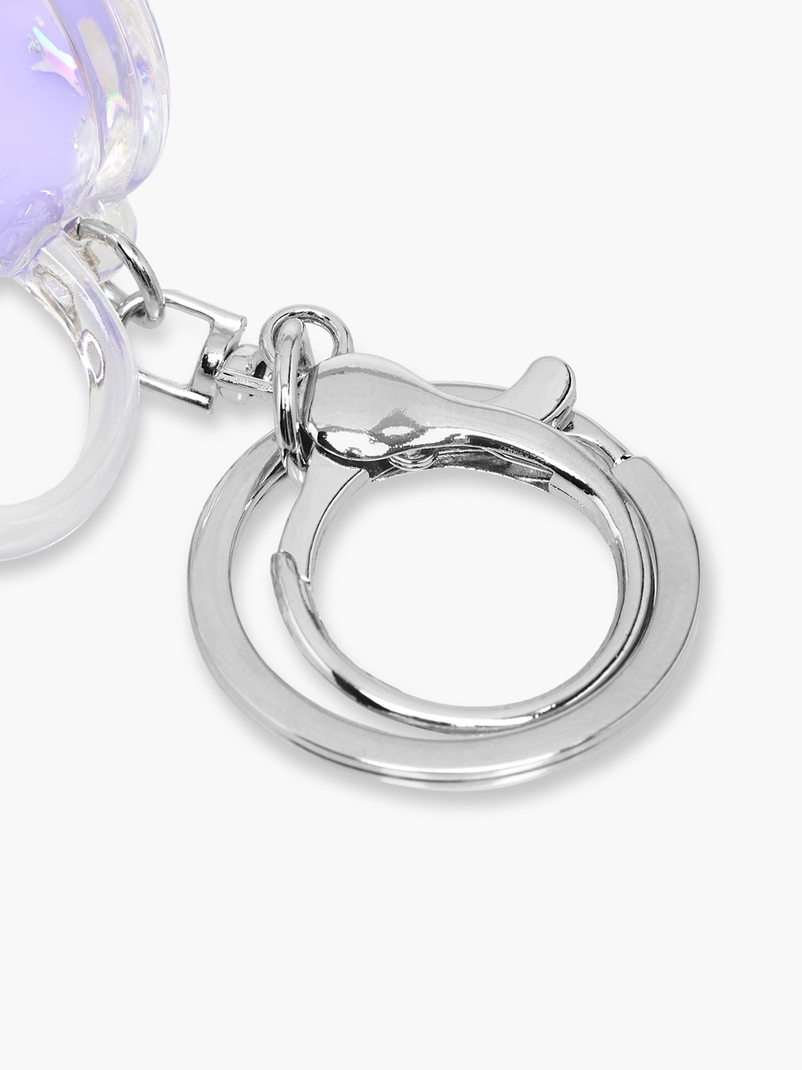 Charm Accent Keyring with Lobster Hook