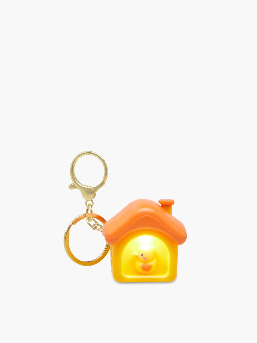 Keyring with Light-Up House