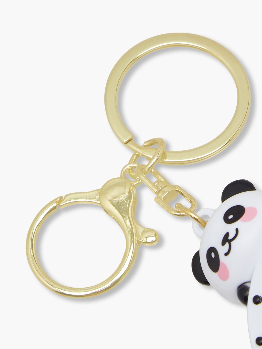 Keyring with Panda Lucky Wheel