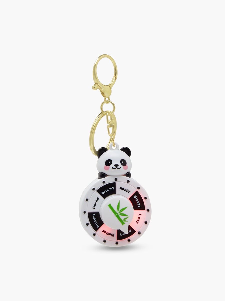 Keyring with Panda Lucky Wheel