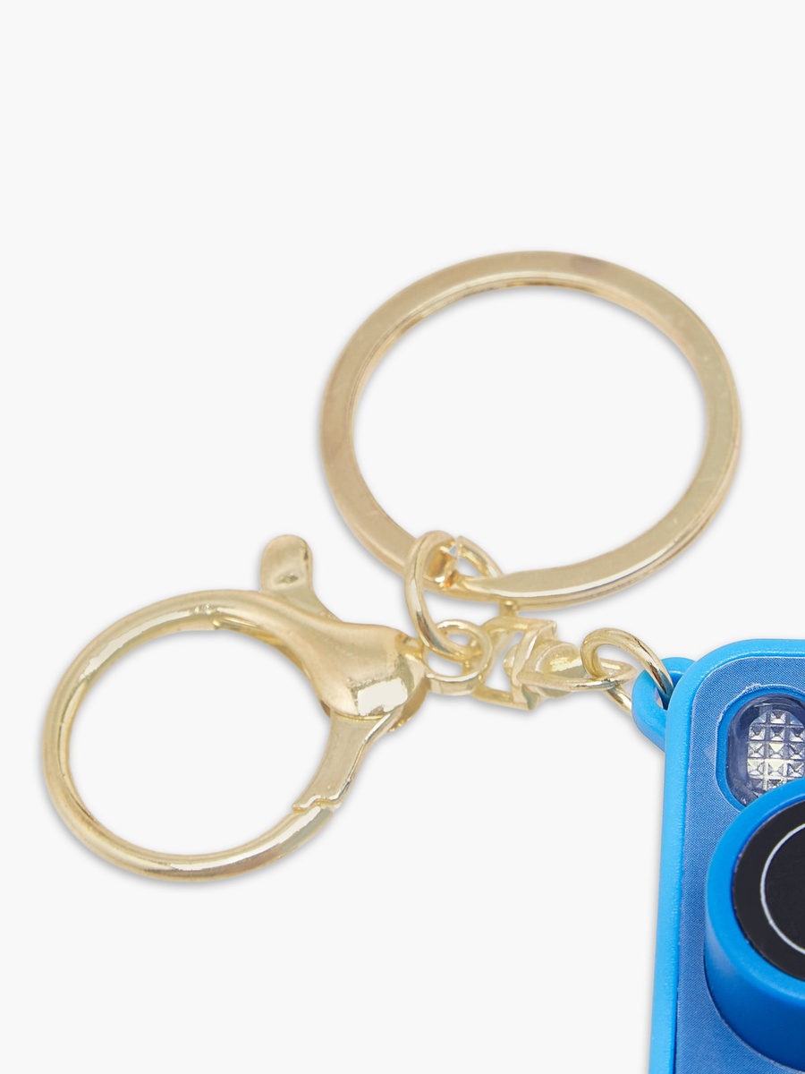 Keyring with 3D Instant Camera Accent