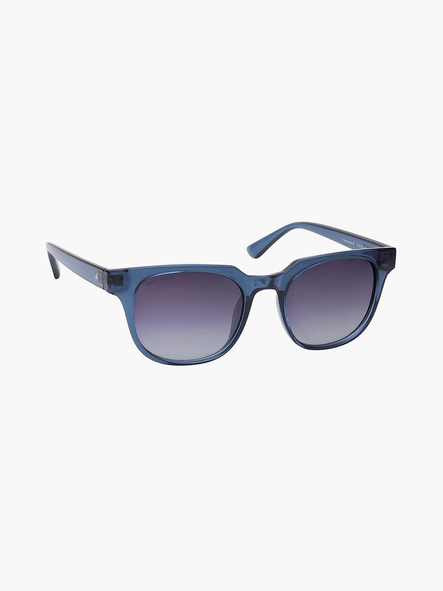 Polarized 50 MM Grey Gradient Round Sunglasses - P467BK9PV