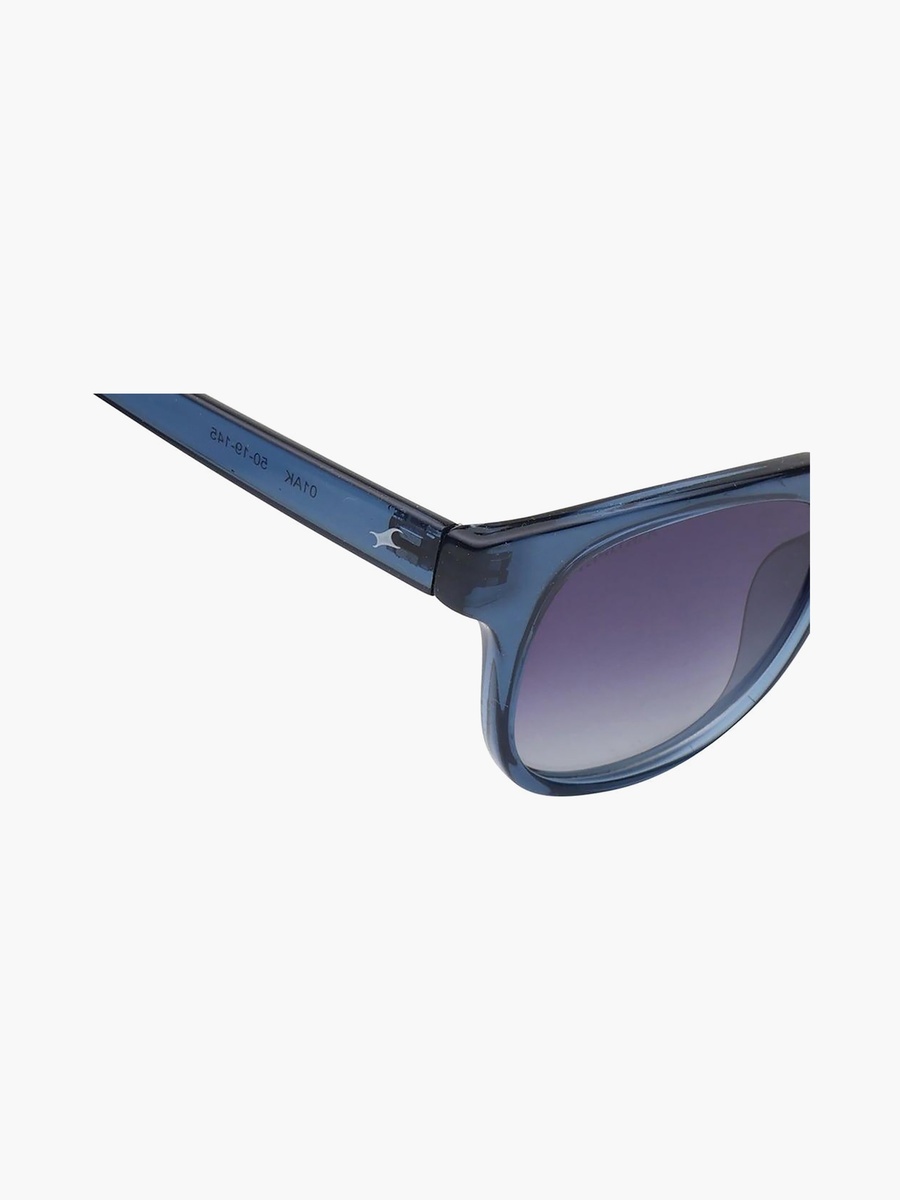 Polarized 50 MM Grey Gradient Round Sunglasses - P467BK9PV