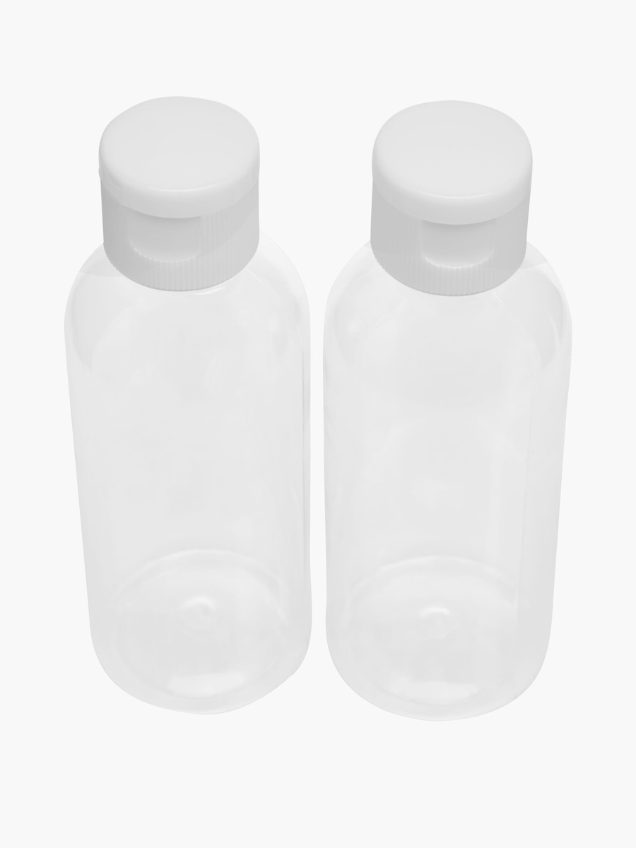 4-Piece Travel Bottle Set with Pouch