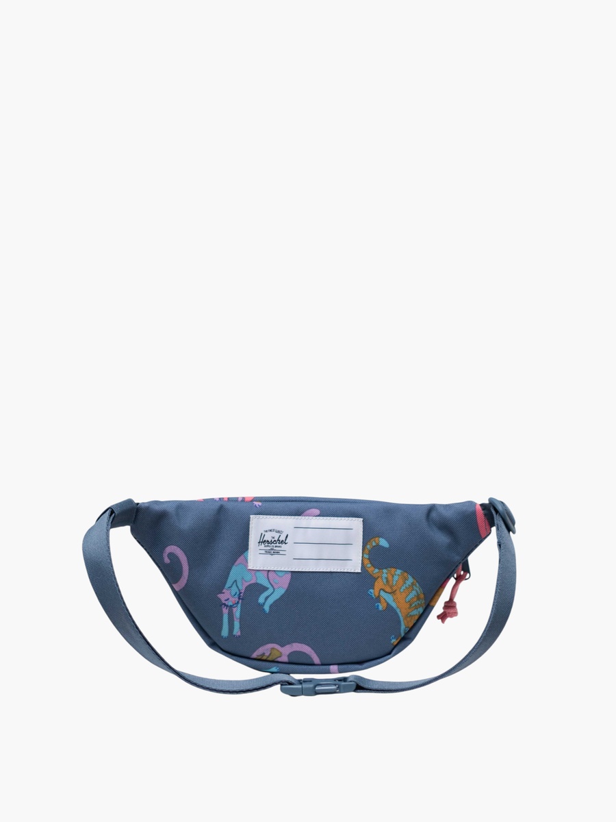 Printed Waist Bag with Zip Closure