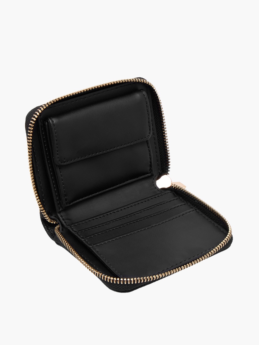 LAUREL SLG Textured Zip Around Wallet