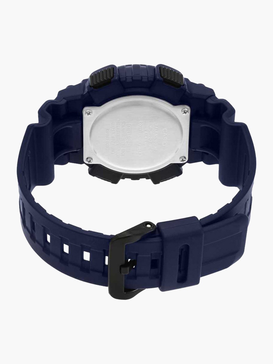 Men Blue Analog/Digital Resin Strap Watch AEQ-110W-2AVDF
