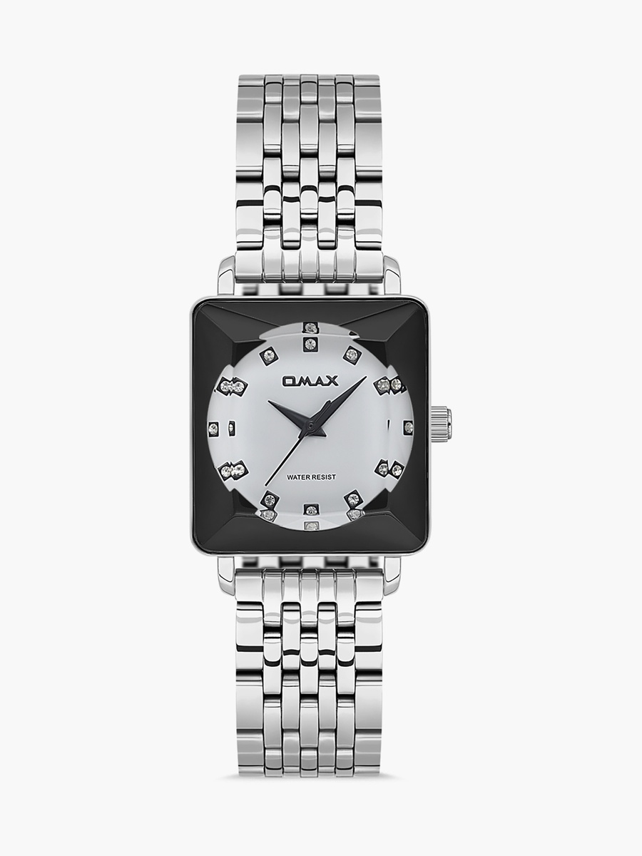 Silver Analog Stainless Steel Strap Watch - 00ZMS002I008