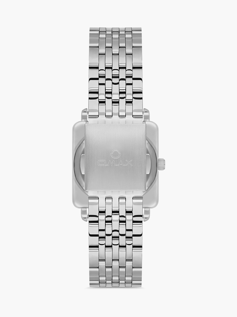 Silver Analog Stainless Steel Strap Watch - 00ZMS002I008