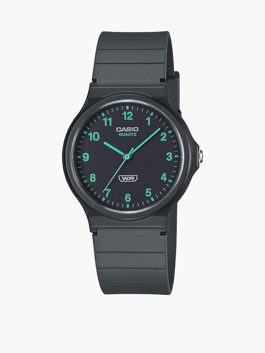 Grey Analog Plastic Strap Watch - MQ-24B-8BDF