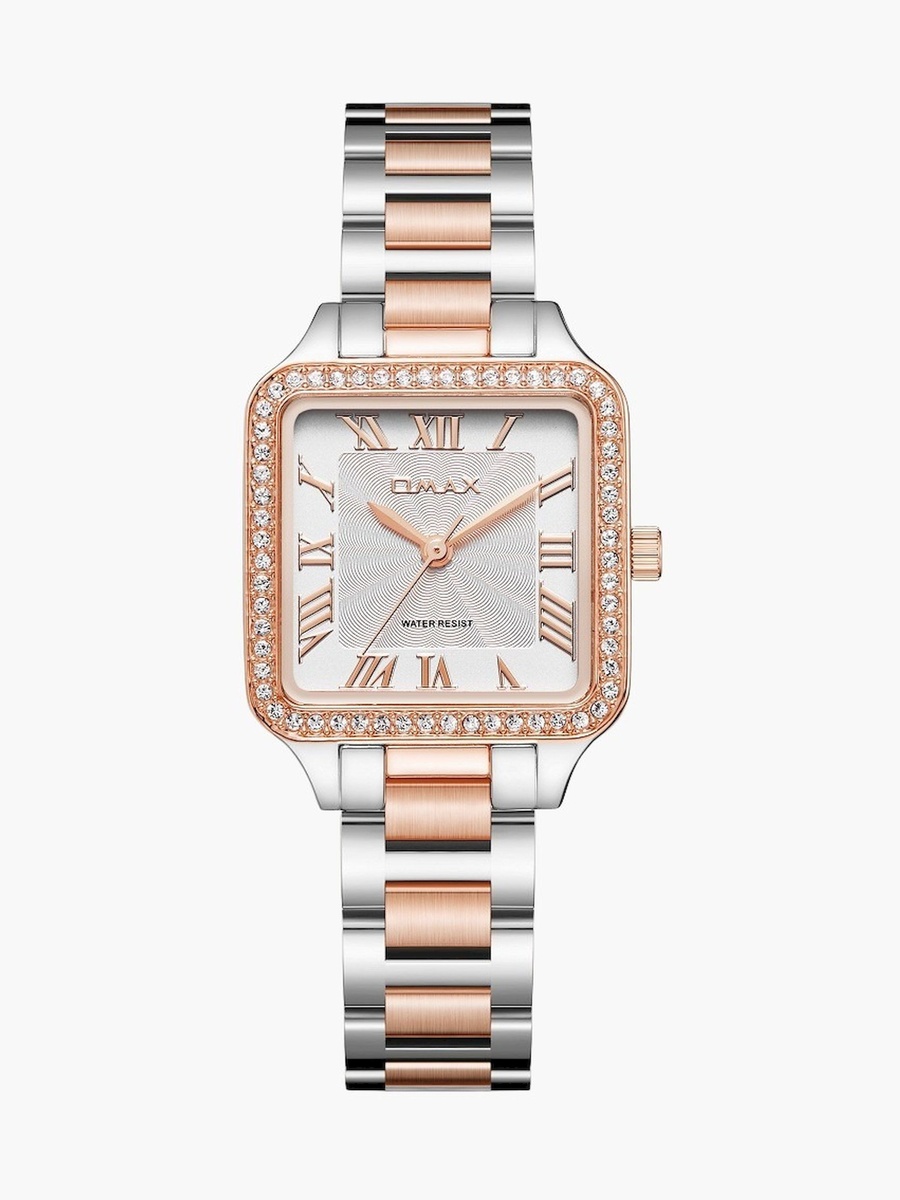 Women 28MM Silver Analog Metal Strap Watch - SQ-BS002CS3R