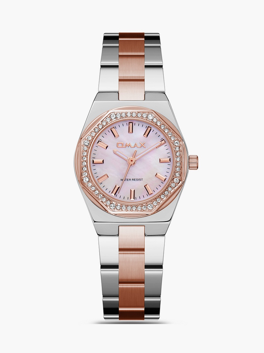 Women 28MM Gold Analog Metal Strap Watch - SQ-BS008CUSI