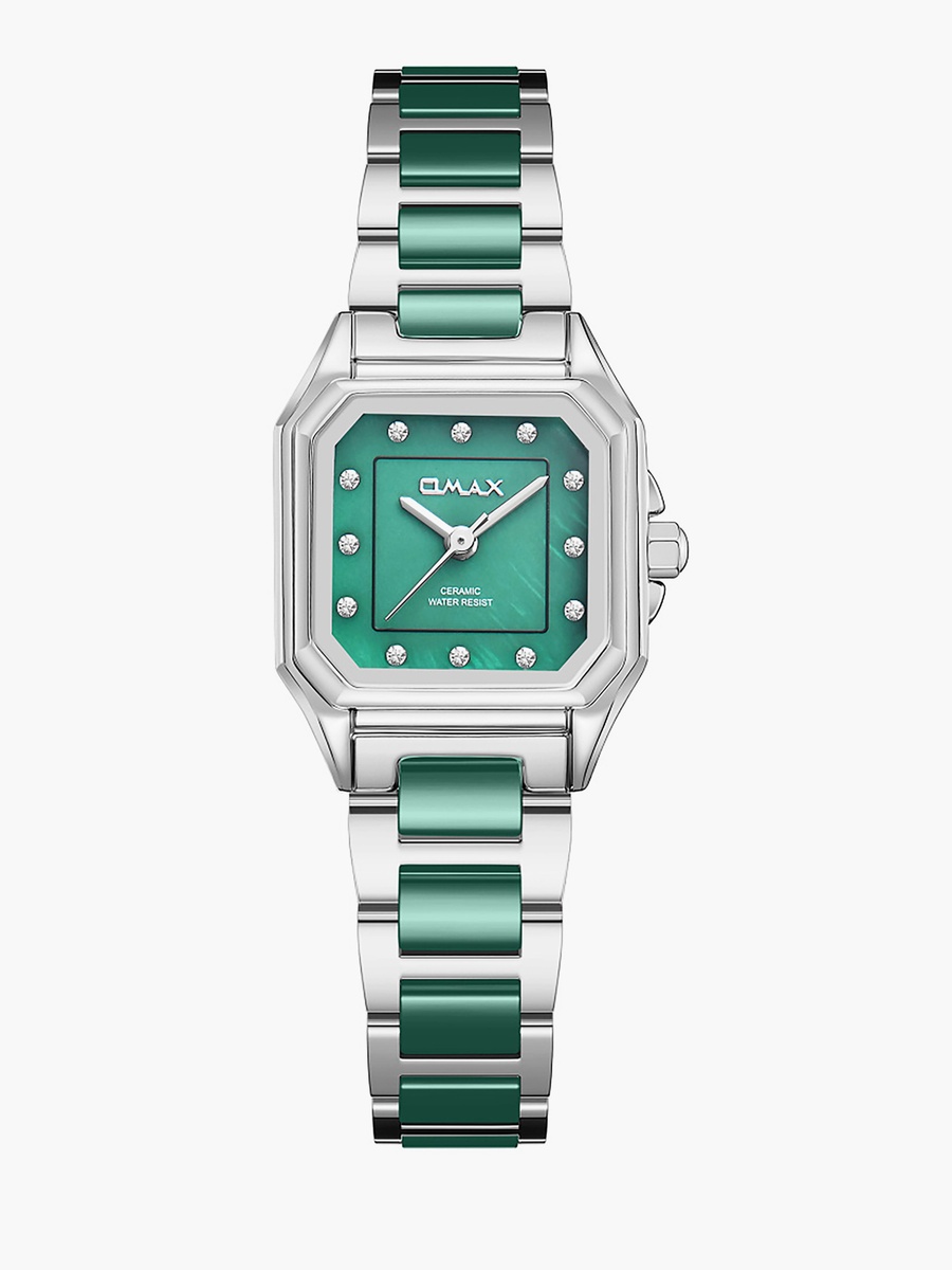 Green Ceramic Watch