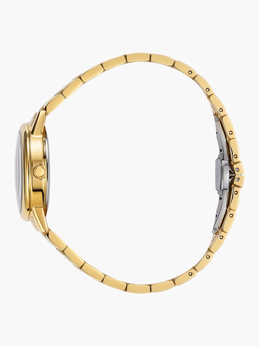 Gold Tone Analogue Watch