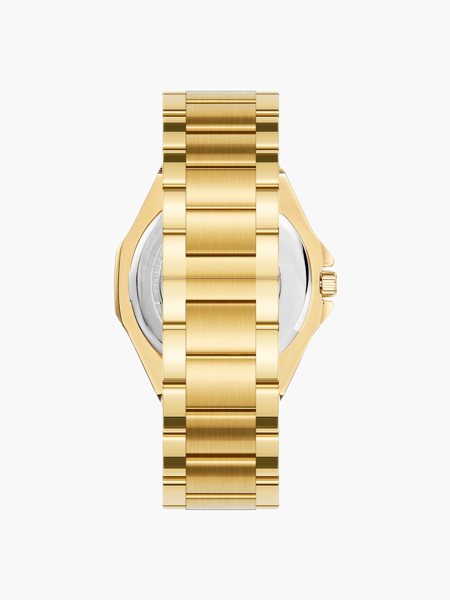Gold Tone Stainless Steel Watch