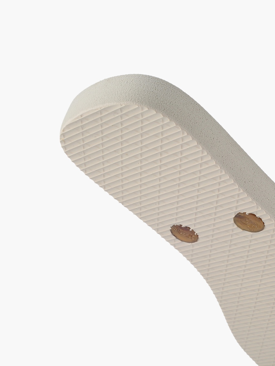 Women Metallic Strap Flip Flops