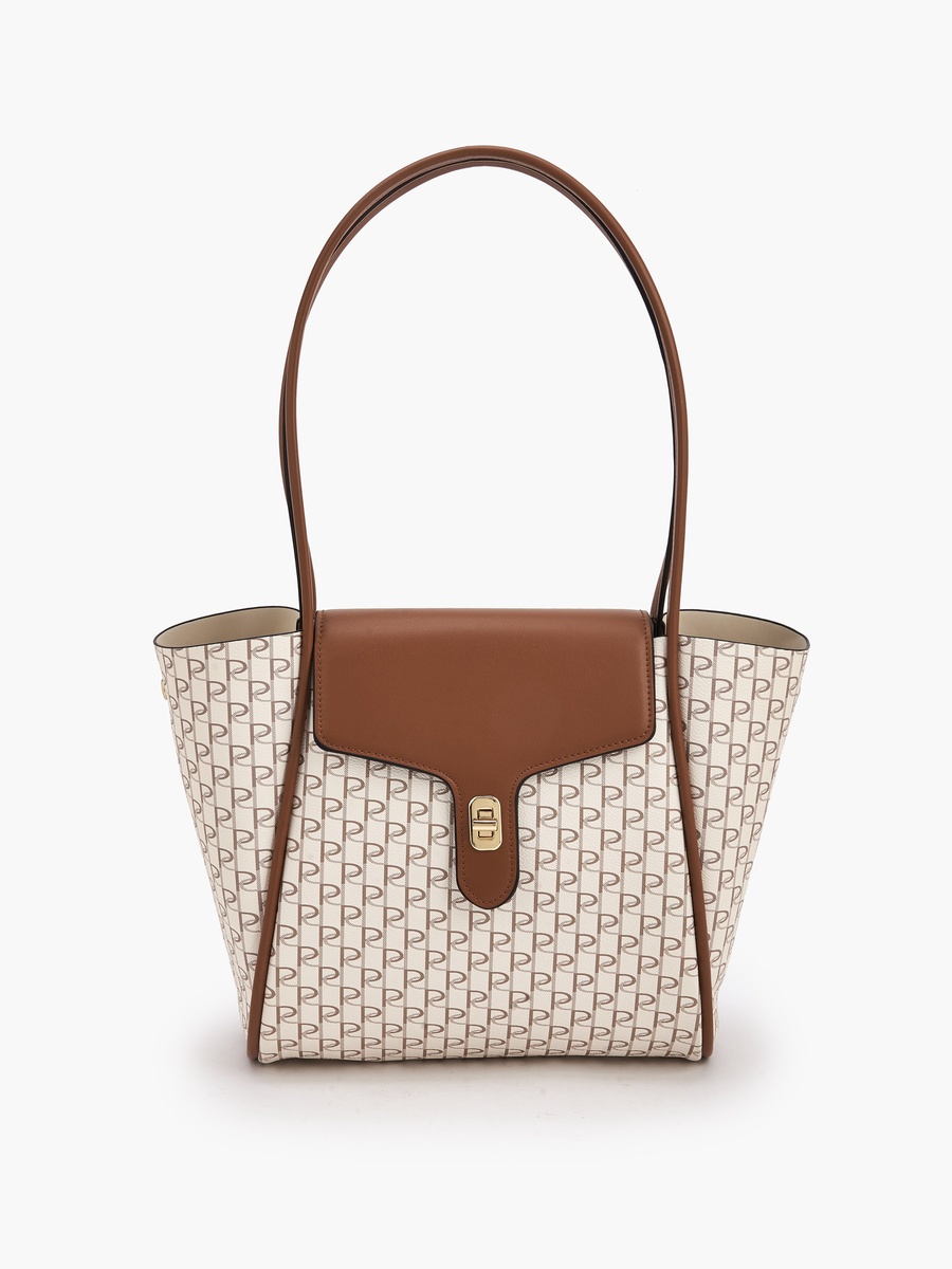 Printed Tote Bag with Pouch