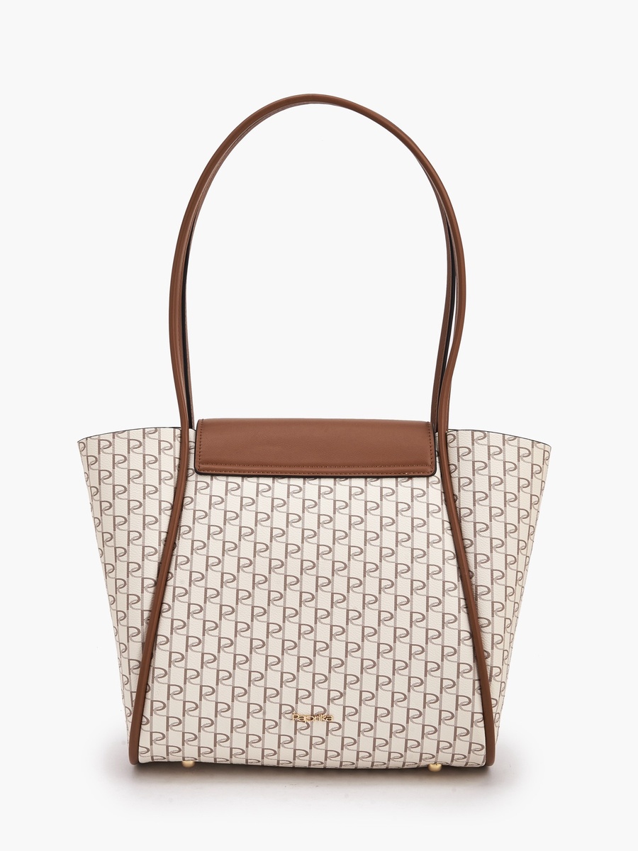 Printed Tote Bag with Pouch