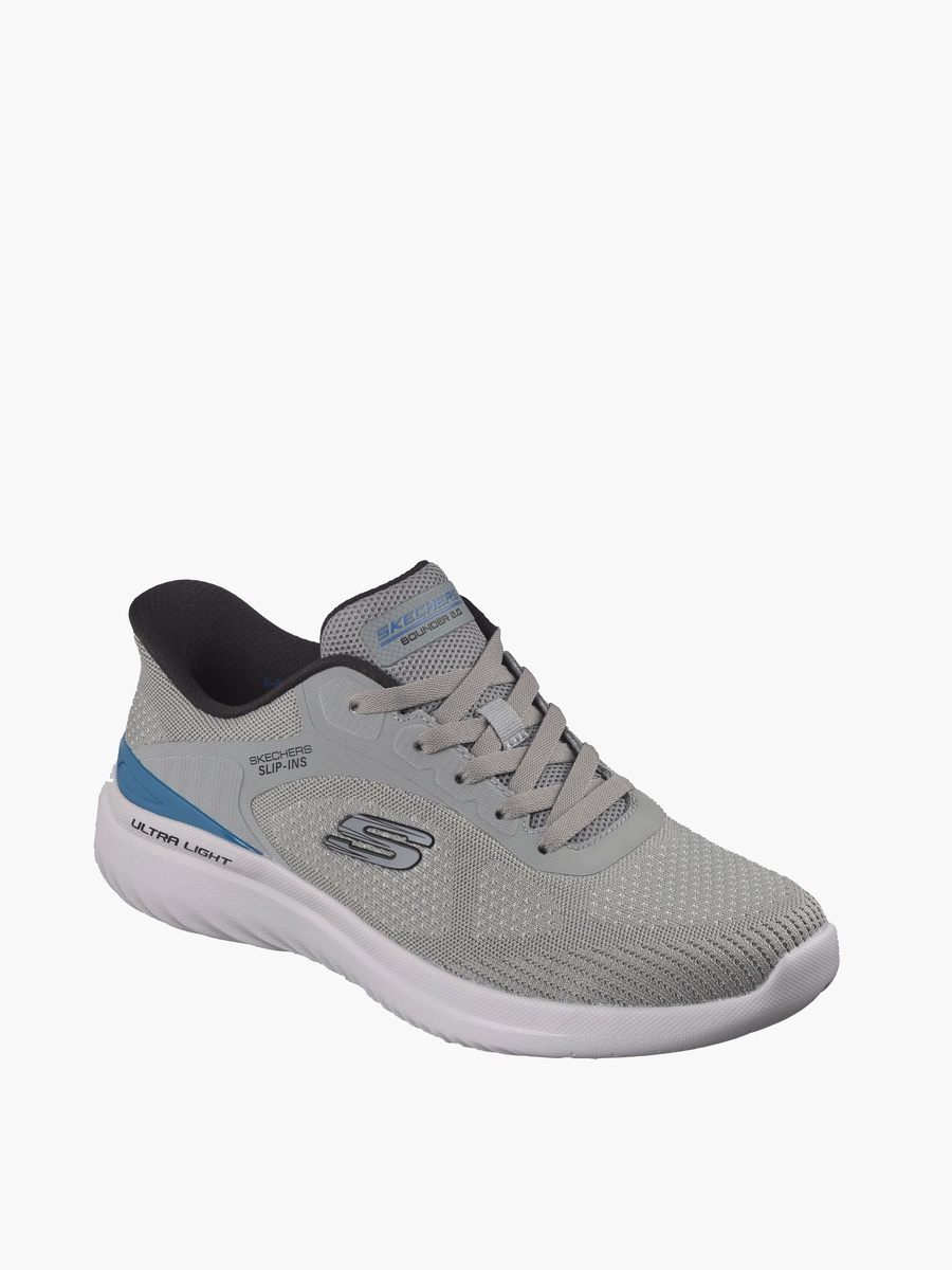 حذاء رياضي برباط إغلاق للرجال من سكيتشرز