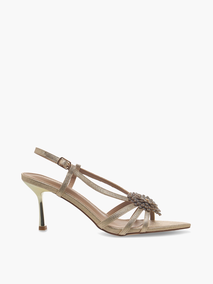 Women Embellished Stiletto Heel Sandals