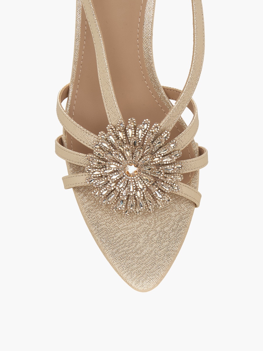 Women Embellished Stiletto Heel Sandals