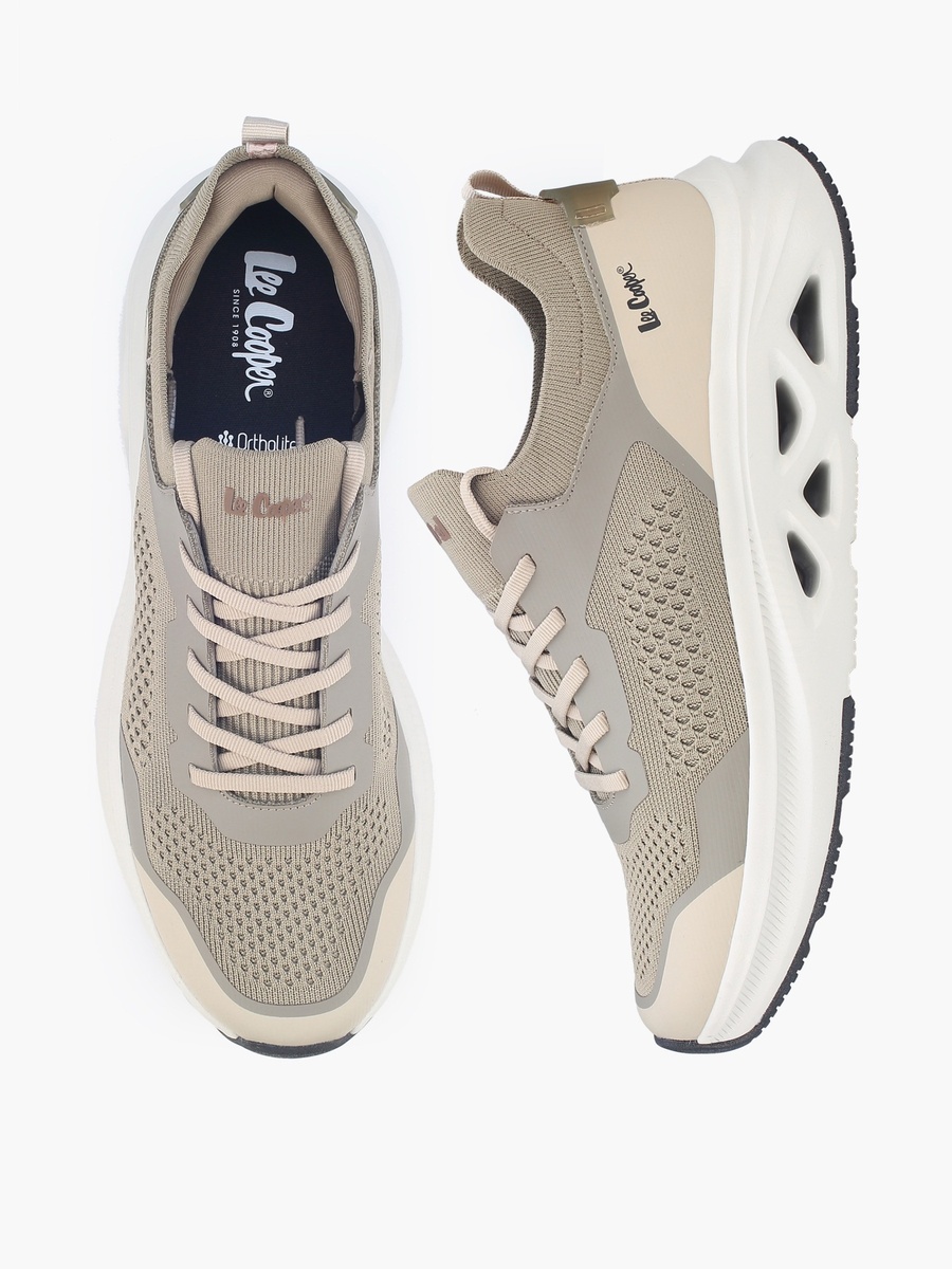 Men Lace-Up Ankle Sneakers