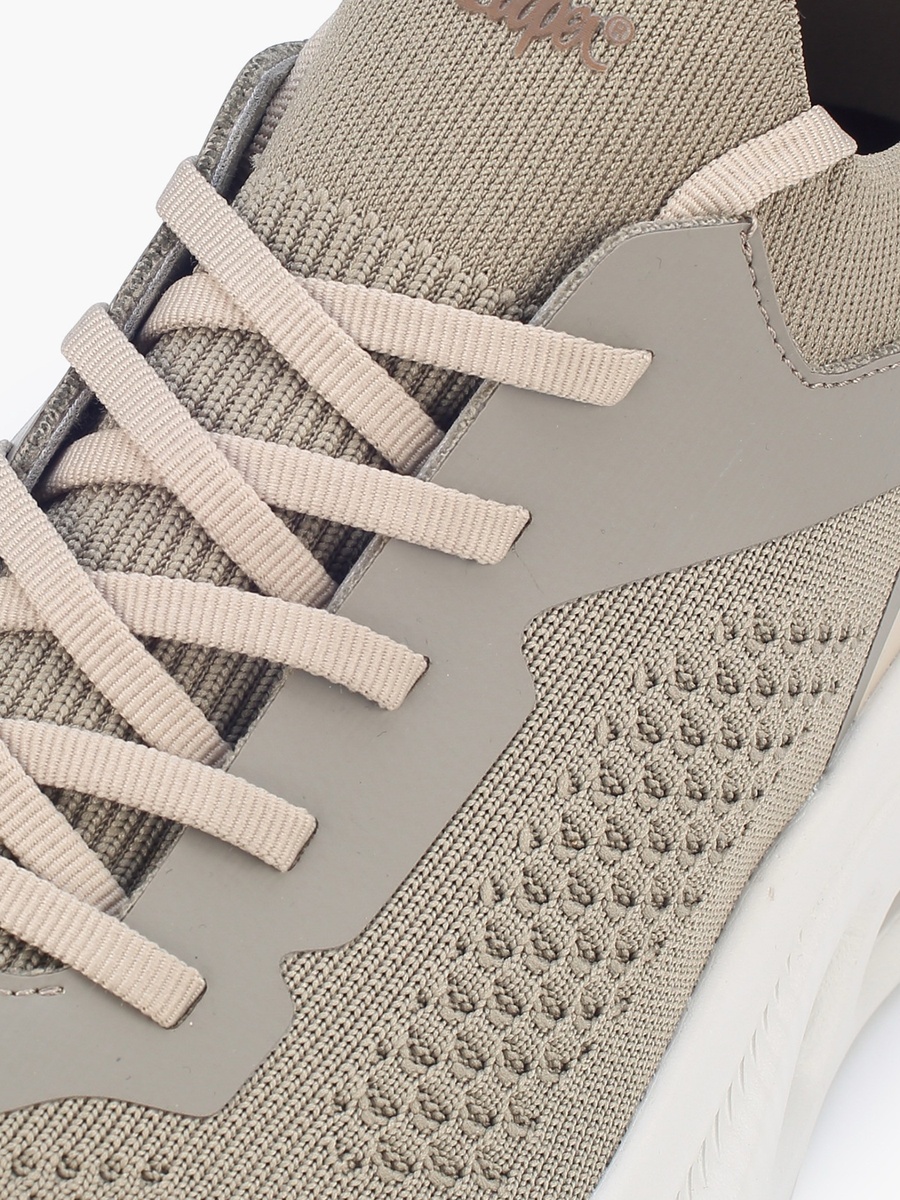 Men Lace-Up Ankle Sneakers