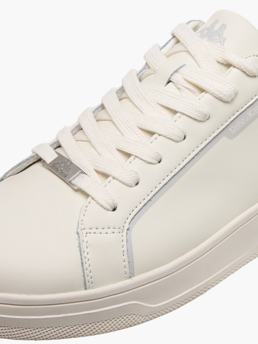 Men Lace-Up Leather Ankle Sneakers