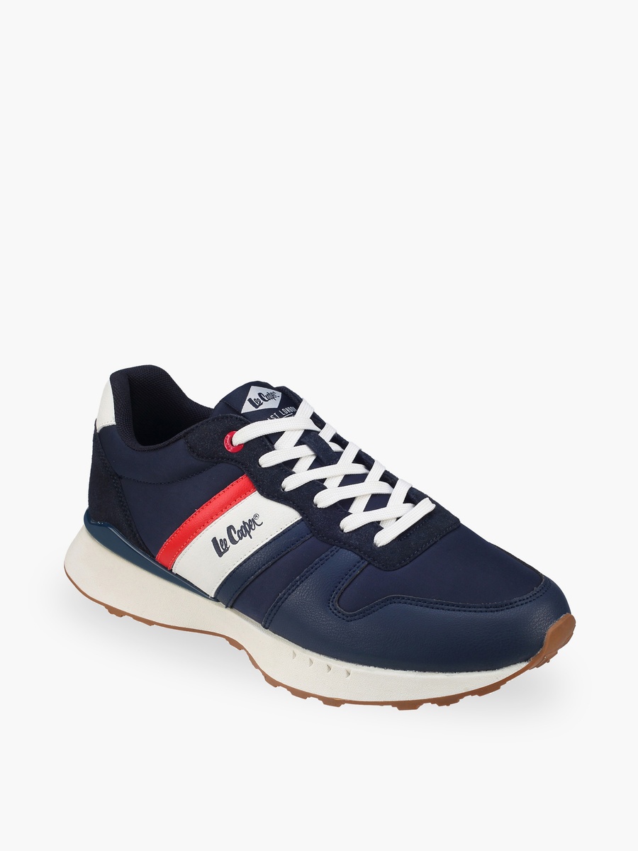 Men Lace-Up Ankle Sneakers