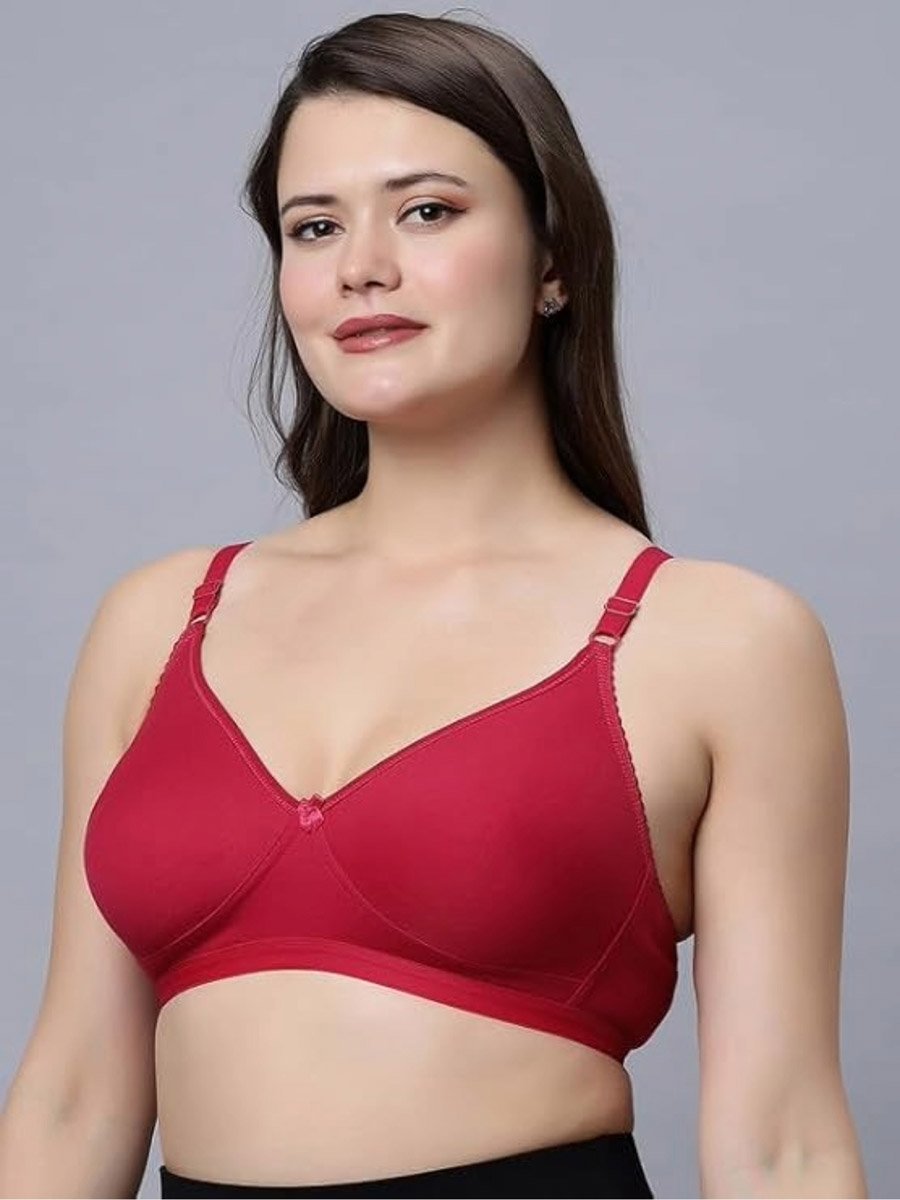 Red Everyday Light Padded Bra