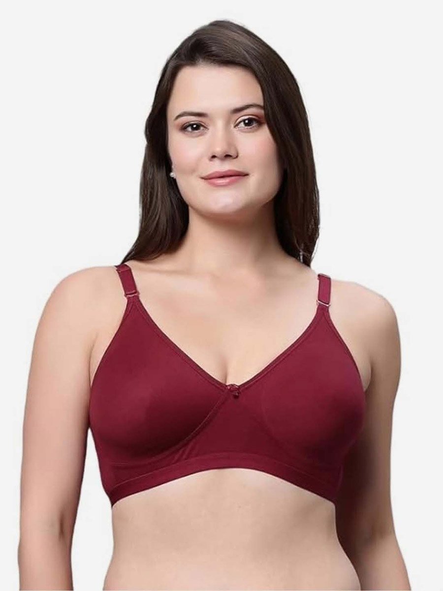 Burgundy Everyday Light Padded Bra