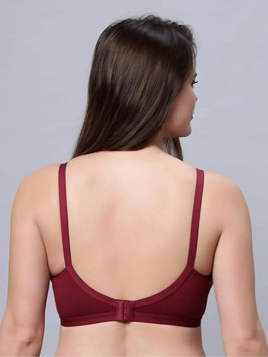 Burgundy Everyday Light Padded Bra