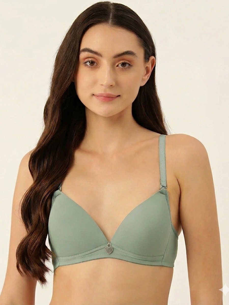 Green Everyday Light Padded Bra