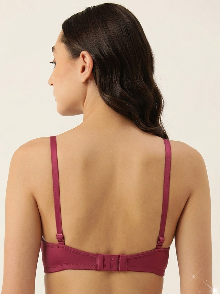 Maroon Everyday Light Padded Bra