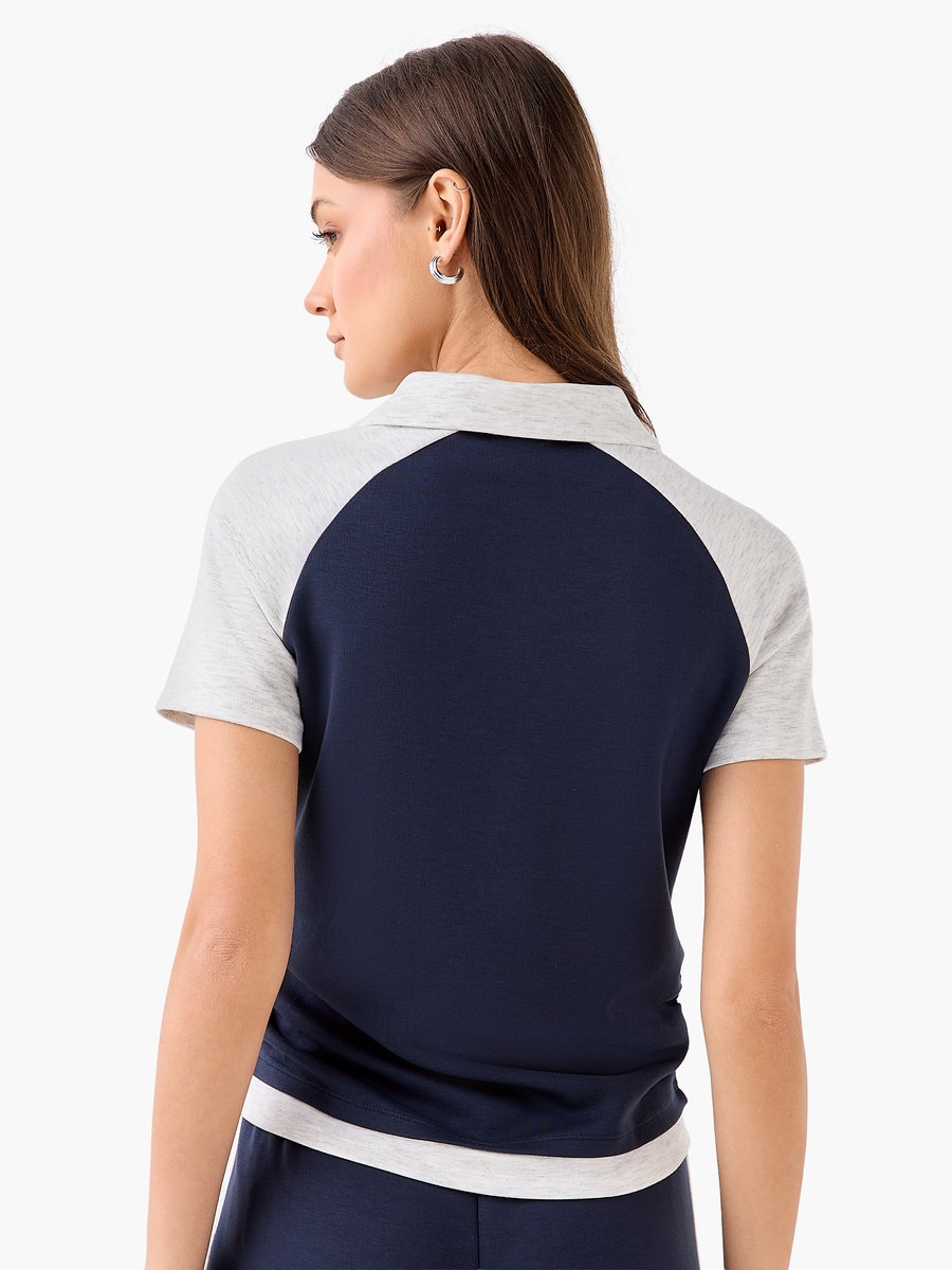 T-Shirt with Yale Print
