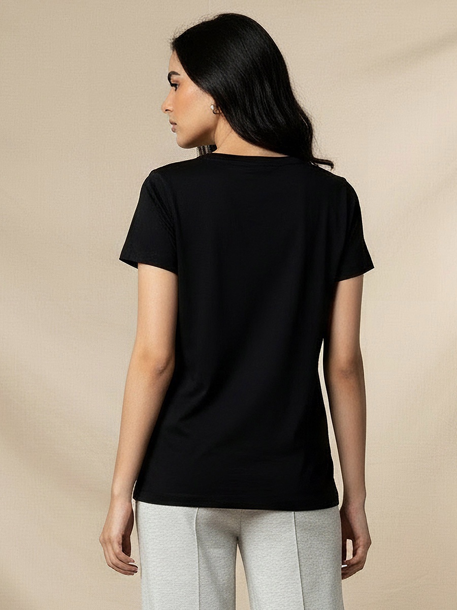 Cotton T-Shirt with Kuromi Print