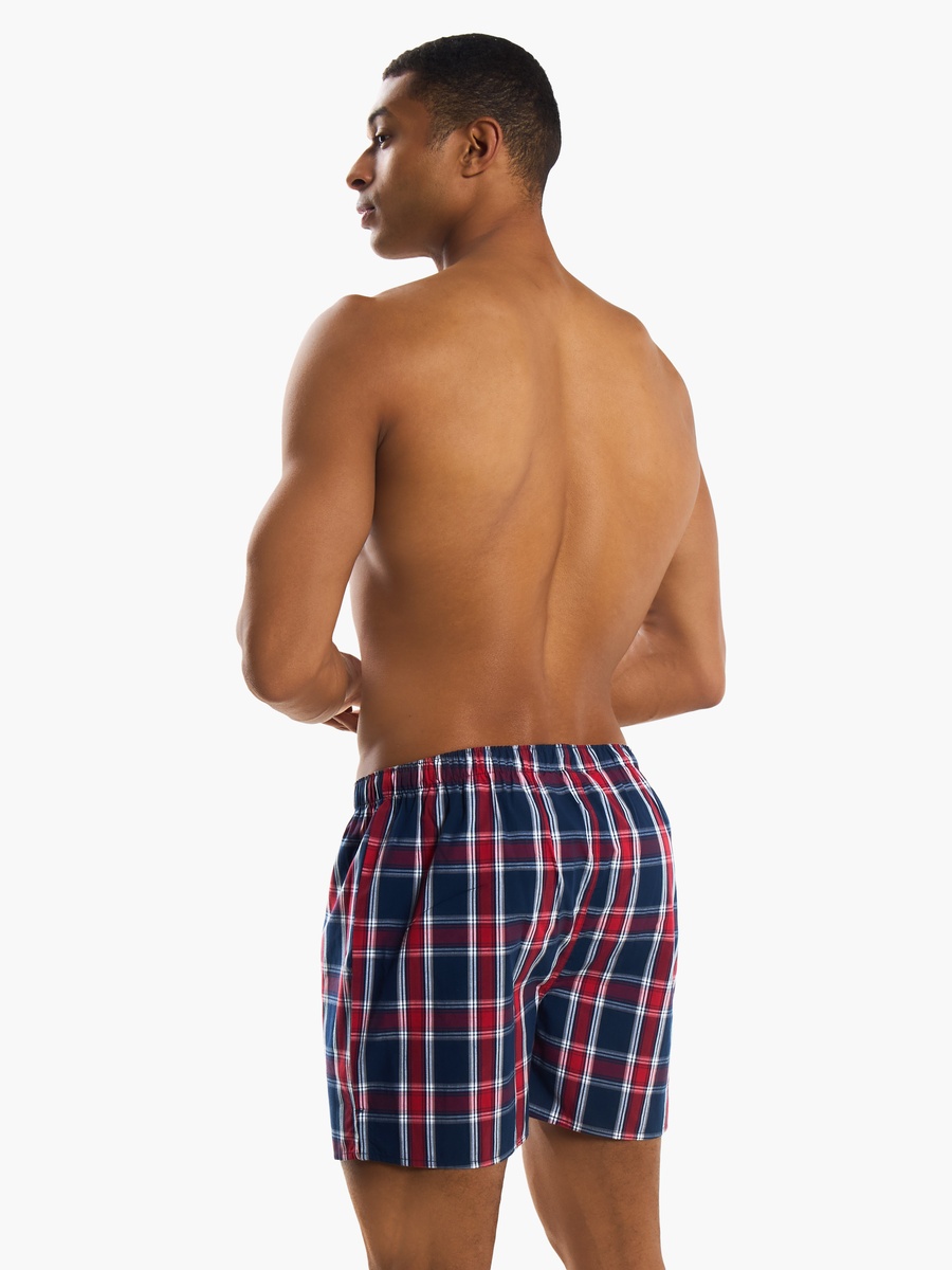 Men Printed Cotton Boxers - Pack of 2