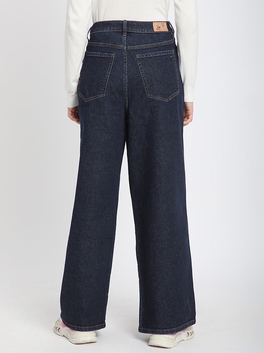 Women Dark Blue Relaxed Fi Jeans