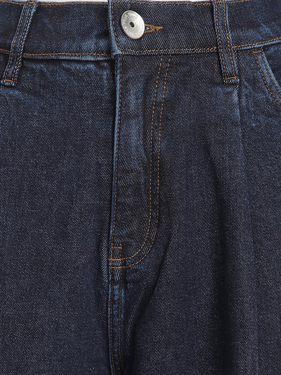 Women Dark Blue Relaxed Fi Jeans