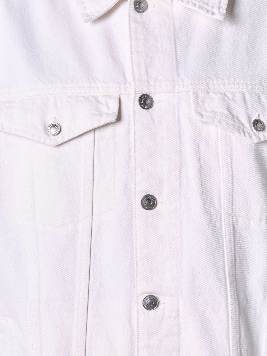 Men Regular Fit Flap Pocket Denim Jacket