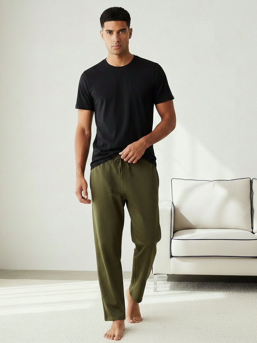 Men Cotton Nightwear Set