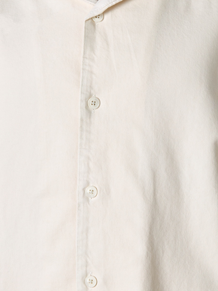 Men Regular Fit Camp Collar Short Sleeve Shirt