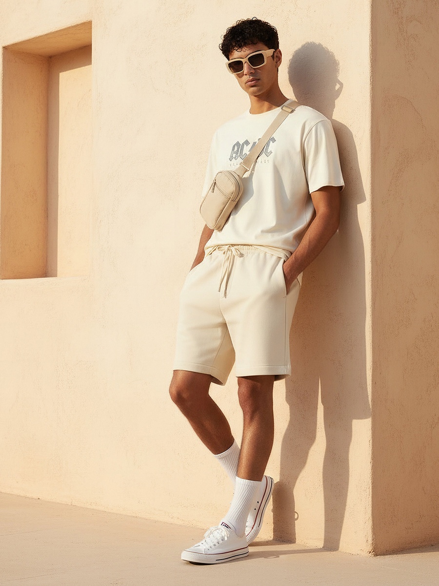 Men Regular Fit Shorts