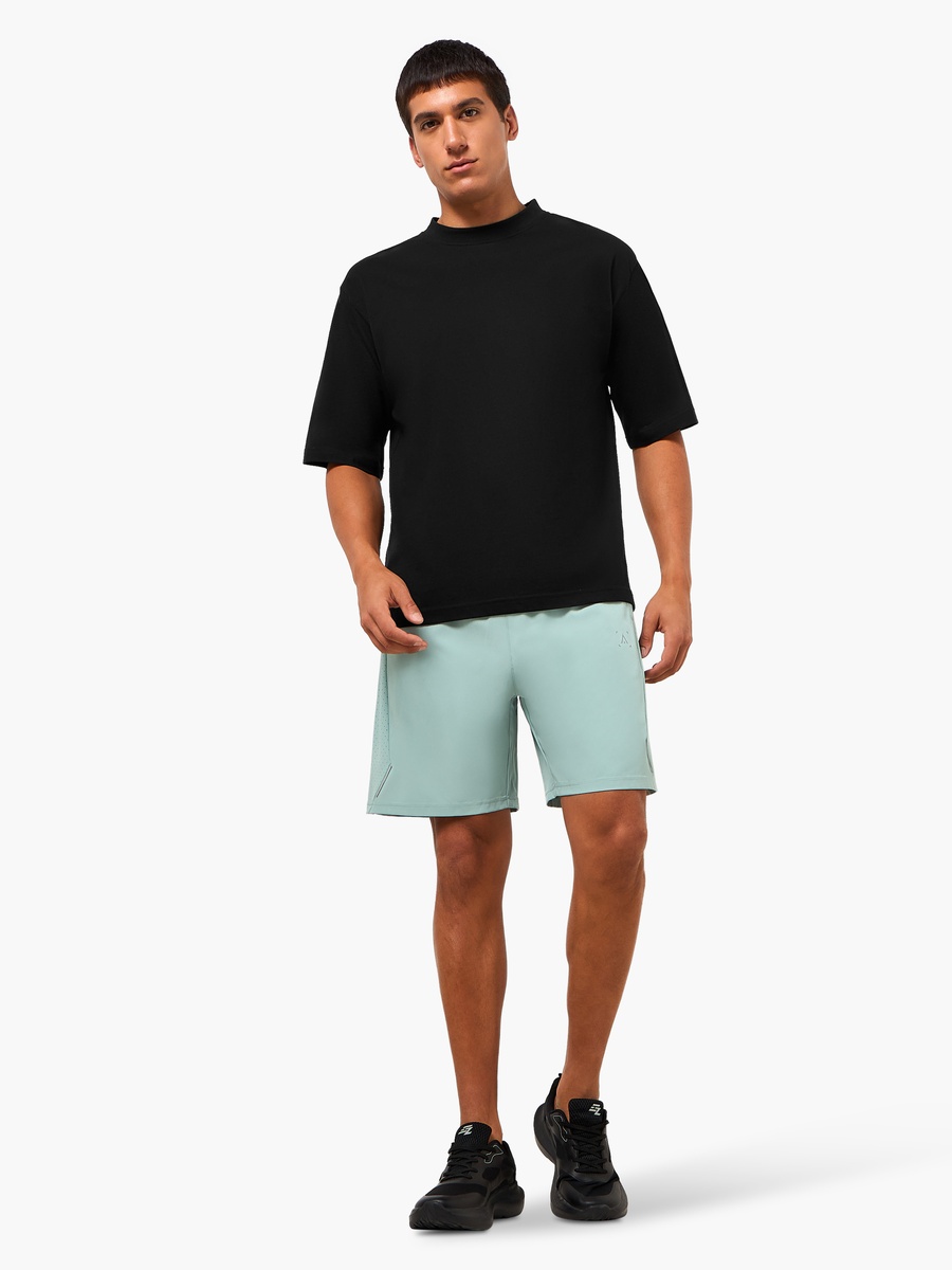 Men Performance Panelled Shorts