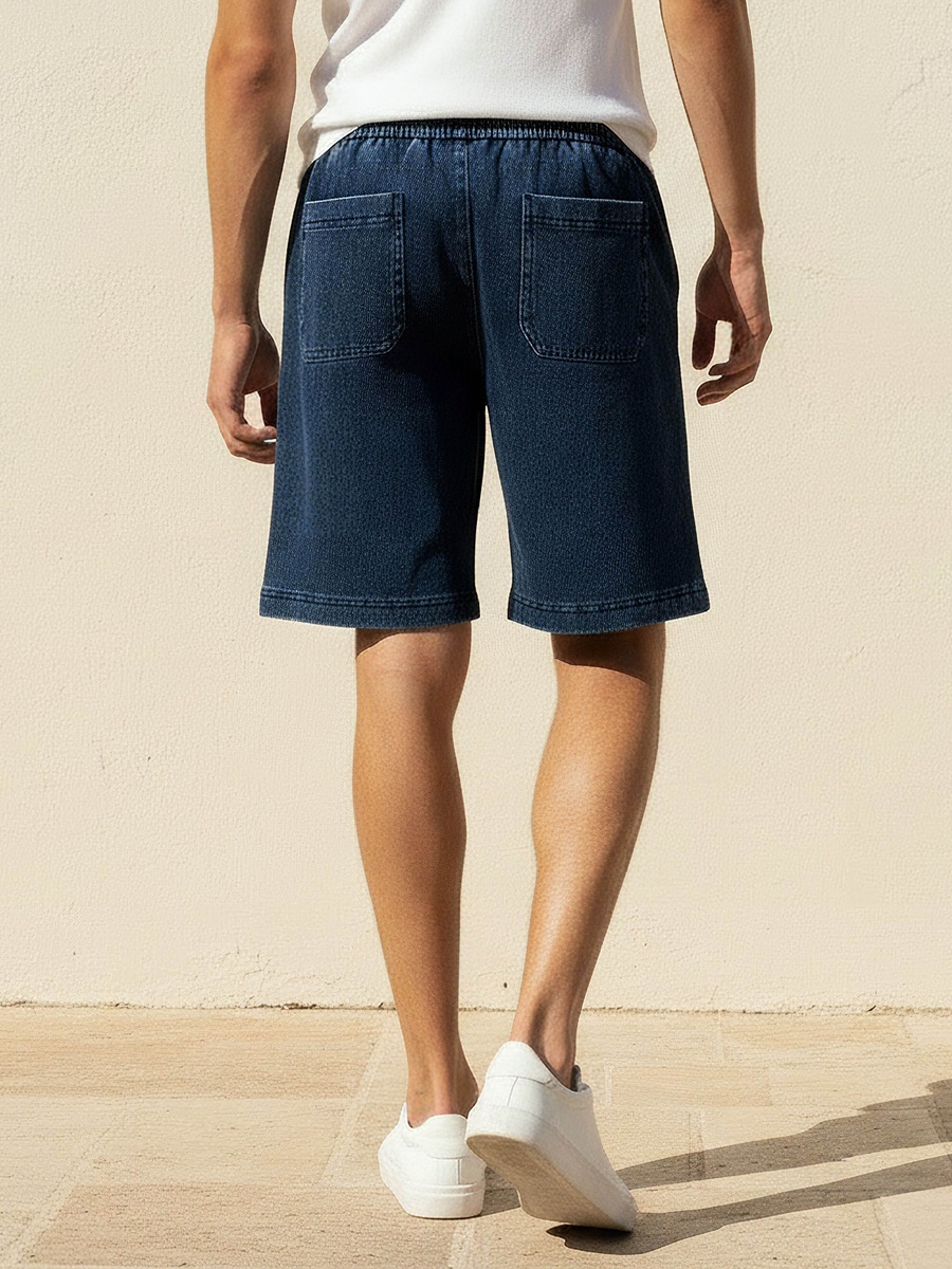 شورت قطن بقصة عادية للرجال