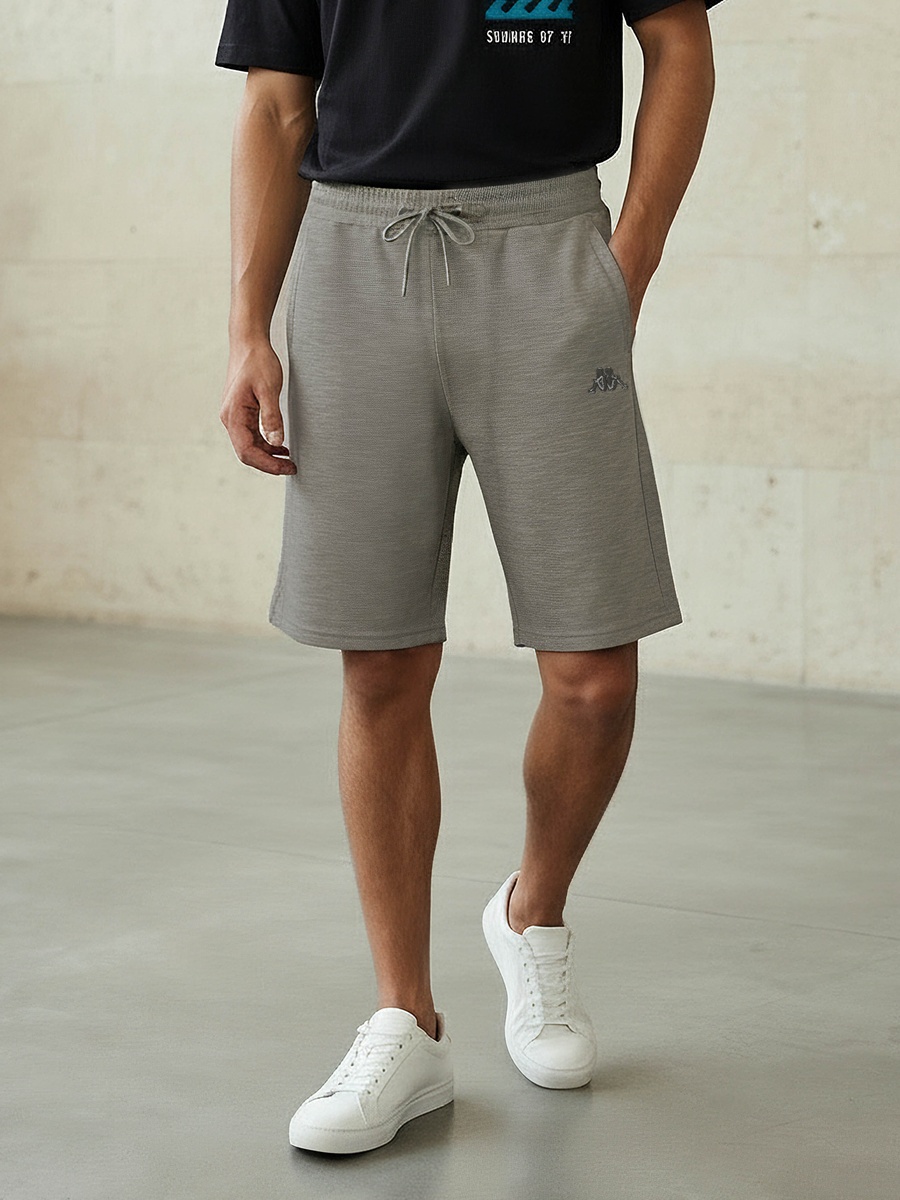 Non Stretchable Regular Fit Shorts with Pockets