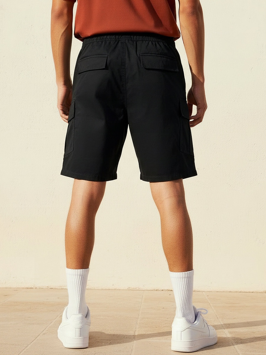 Men Regular Fit Cargo Shorts